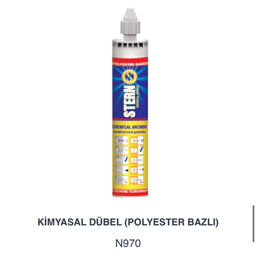 STERN KİMYASAL DÜBEL TEKLİ EPOKSİ N970 